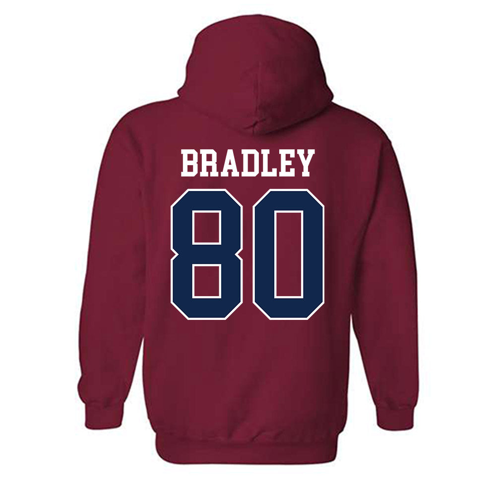 Ole Miss - NCAA Football : Hayden Bradley - Replica Shersey Hooded Sweatshirt-1