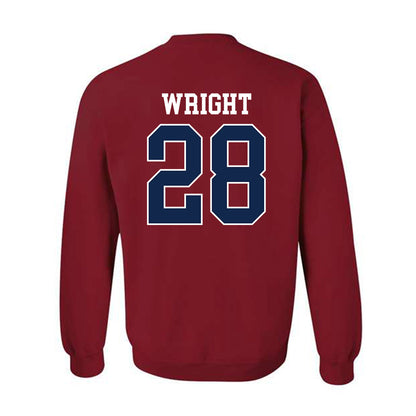 Ole Miss - NCAA Women's Soccer : Isabelle Wright - Replica Shersey Crewneck Sweatshirt-1