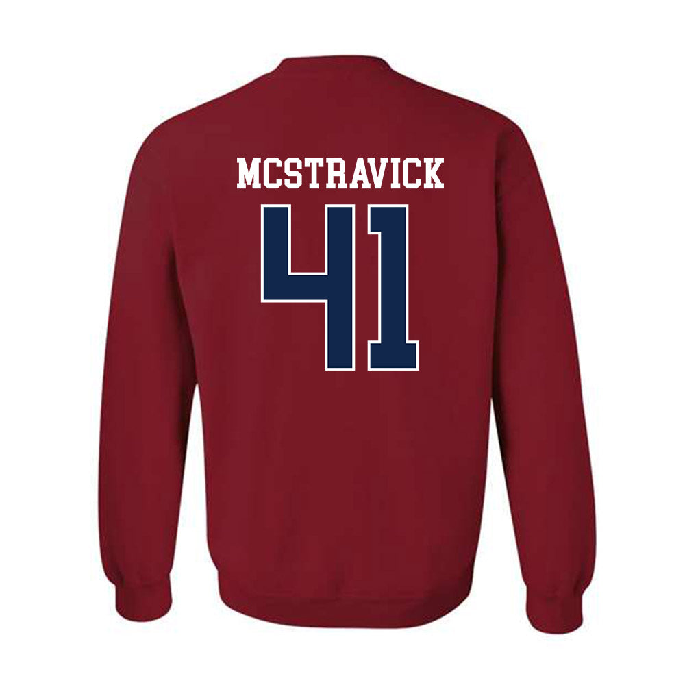 Ole Miss - NCAA Football : Peter Mcstravick - Replica Shersey Crewneck Sweatshirt-1