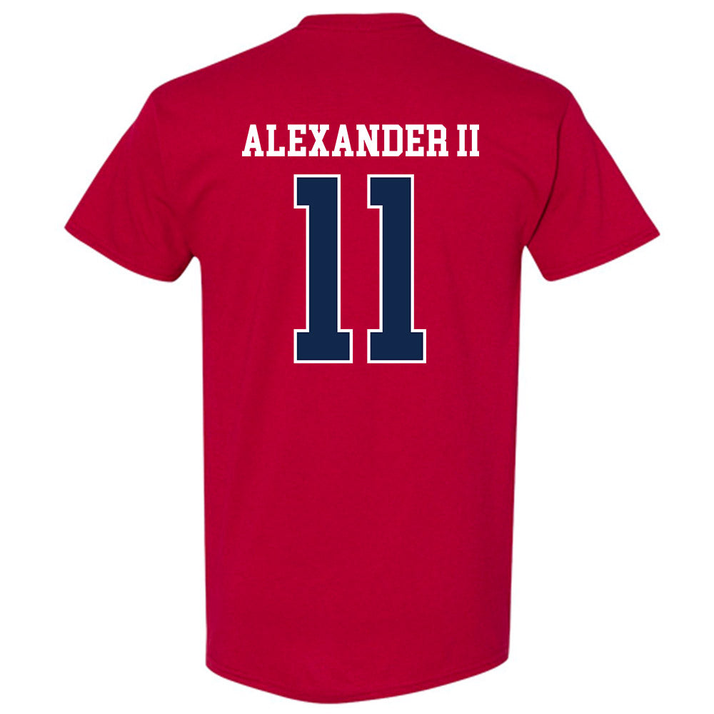 Ole Miss - NCAA Football : Hilton Deuce Alexander II - Replica Shersey T-Shirt-1