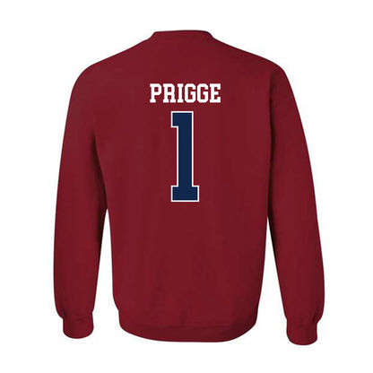 Ole Miss - NCAA Women's Soccer : Taylor Prigge - Replica Shersey Crewneck Sweatshirt-1