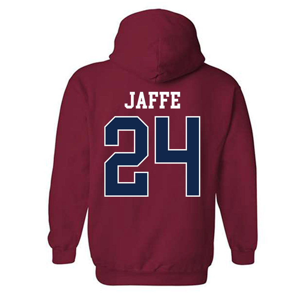 Ole Miss - NCAA Football : Andy Jaffe - Replica Shersey Hooded Sweatshirt-1