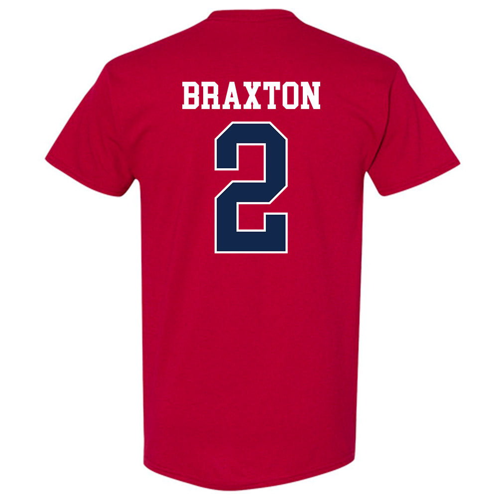 Ole Miss - NCAA Football : Jaylon Braxton - Replica Shersey T-Shirt-1