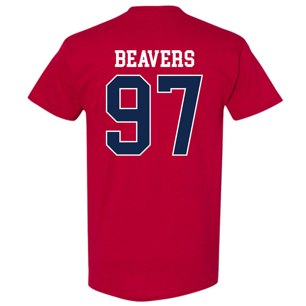 Ole Miss - NCAA Football : Kamron Beavers - Replica Shersey T-Shirt-1