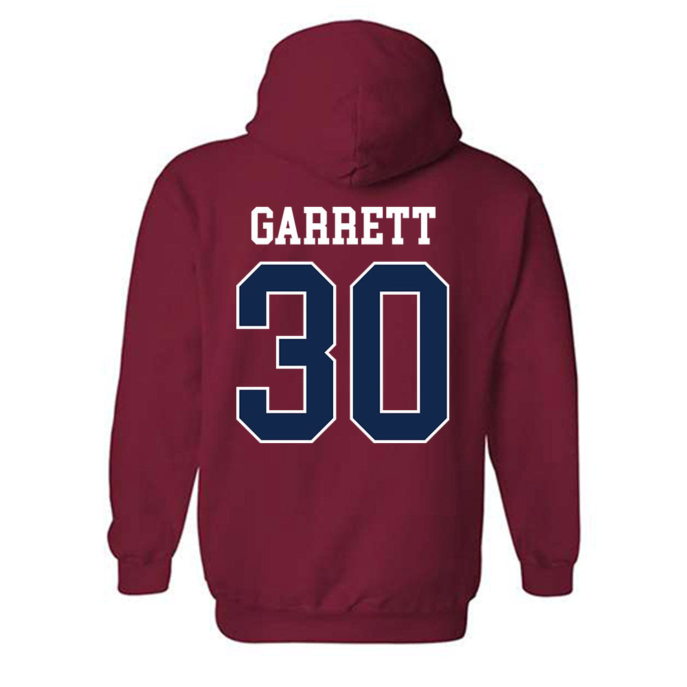 Ole Miss - NCAA Football : Jamichael Garrett - Replica Shersey Hooded Sweatshirt-1