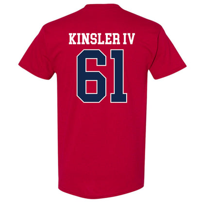 Ole Miss - NCAA Football : Tommy Kinsler IV - Replica Shersey T-Shirt-1