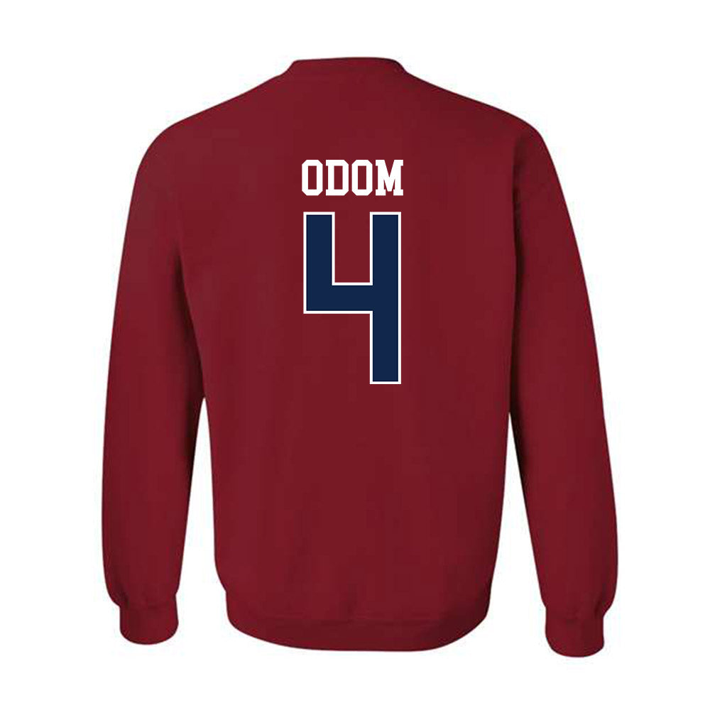 Ole Miss - NCAA Baseball : Leo Odom - Replica Shersey Crewneck Sweatshirt-1