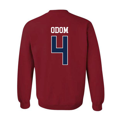 Ole Miss - NCAA Baseball : Leo Odom - Replica Shersey Crewneck Sweatshirt-1