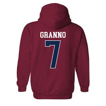 Ole Miss - NCAA Women's Soccer : sarah granno - Replica Shersey Hooded Sweatshirt-1