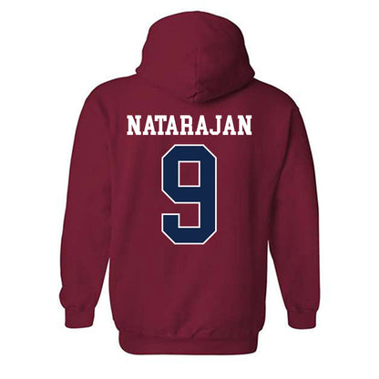 Ole Miss - NCAA Women's Volleyball : Coco Natarajan - Replica Shersey Hooded Sweatshirt-1