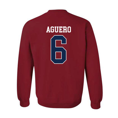 Ole Miss - NCAA Football : Joenel Aguero - Replica Shersey Crewneck Sweatshirt-1