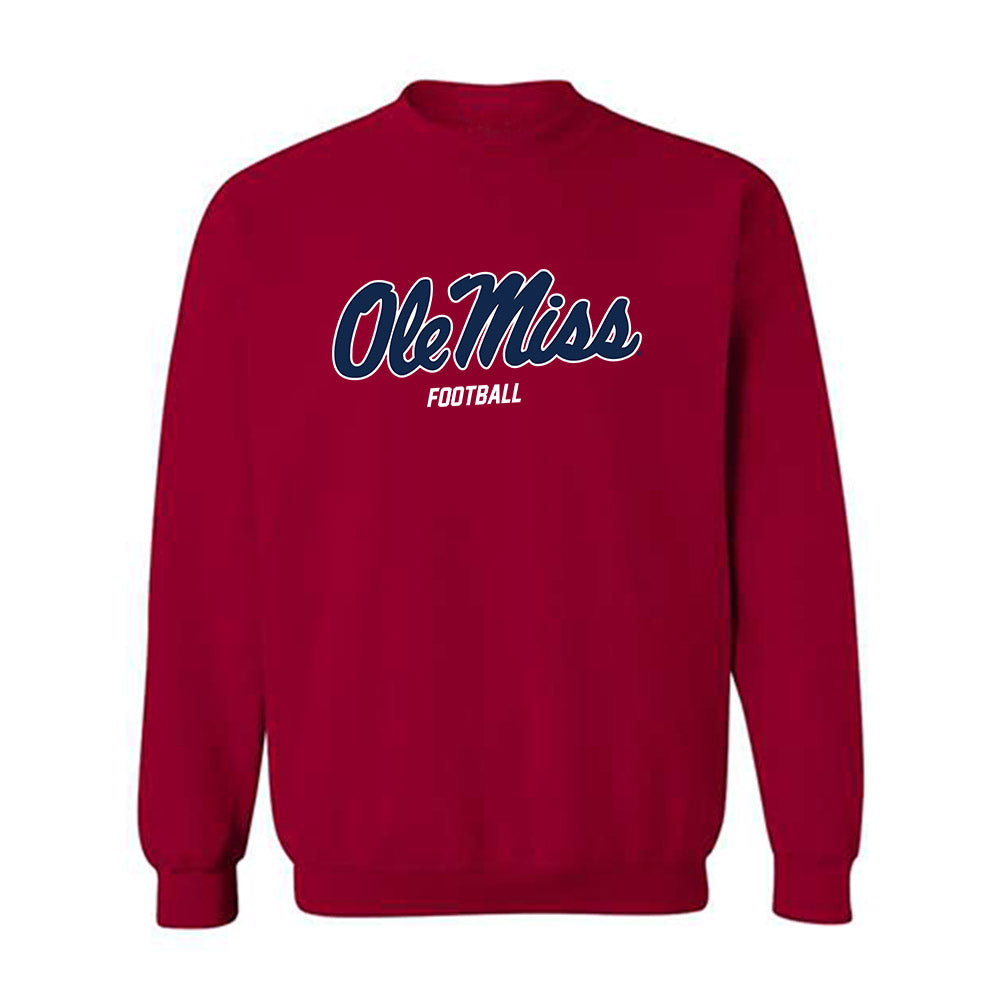 Ole Miss - NCAA Football : Peter Mcstravick - Replica Shersey Crewneck Sweatshirt-0