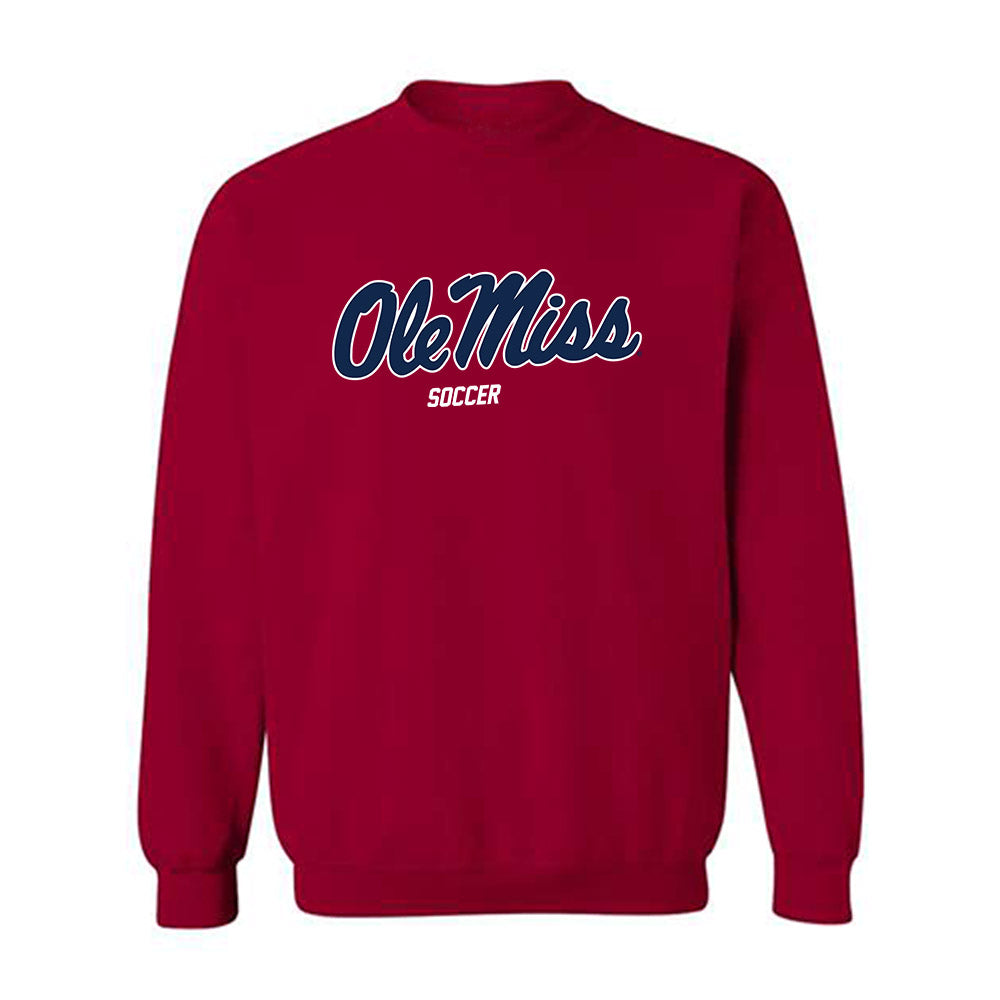Ole Miss - NCAA Women's Soccer : Isabelle Wright - Replica Shersey Crewneck Sweatshirt-0