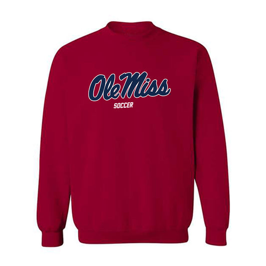 Ole Miss - NCAA Women's Soccer : Isabella Pontieri - Replica Shersey Crewneck Sweatshirt-0