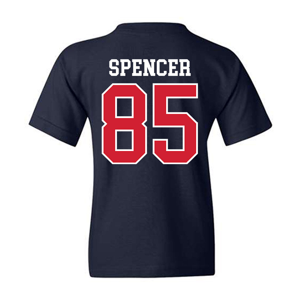Ole Miss - NCAA Football : Isaiah Spencer - Replica Shersey Youth T-Shirt-1