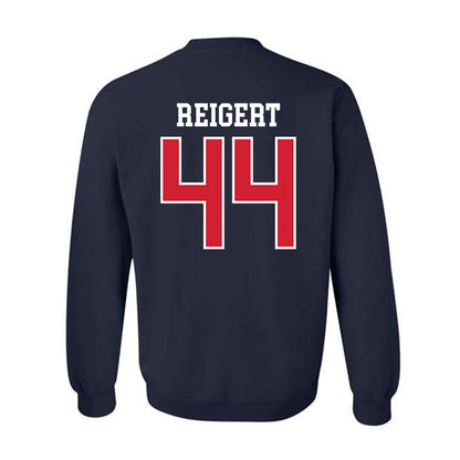 Ole Miss - NCAA Baseball : Jake Reigert - Replica Shersey Crewneck Sweatshirt-1