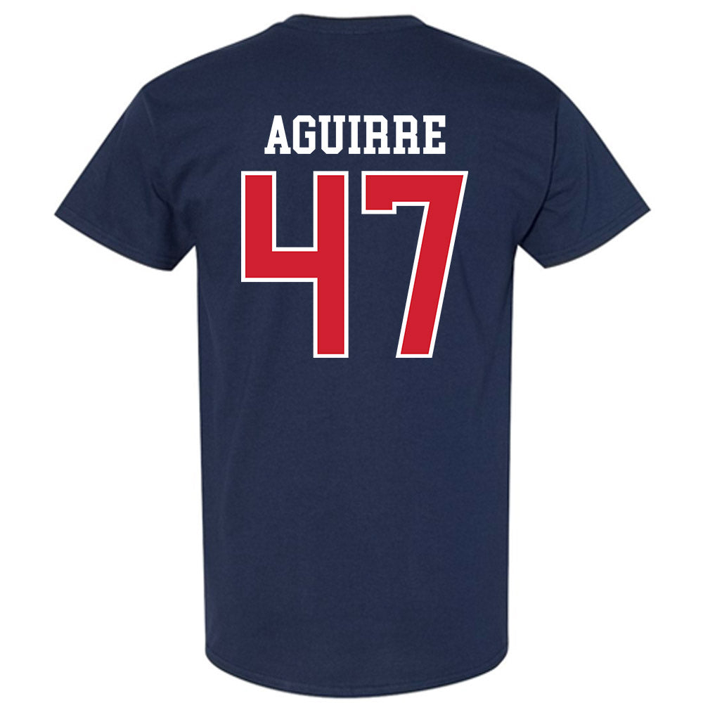 Ole Miss - NCAA Football : Anthony Aguirre - Replica Shersey T-Shirt-1