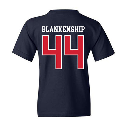 Ole Miss - NCAA Football : Caleb Blankenship - Replica Shersey Youth T-Shirt-1