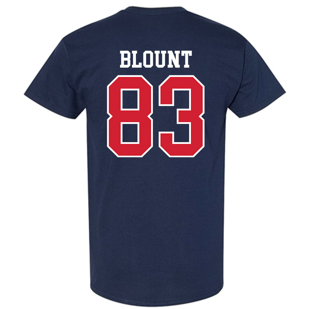Ole Miss - NCAA Football : Levi Blount - Replica Shersey T-Shirt-1