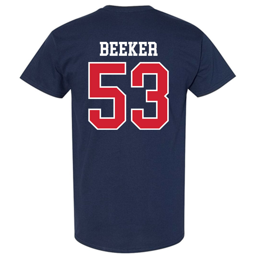Ole Miss - NCAA Football : Ford Beeker - Replica Shersey T-Shirt-1
