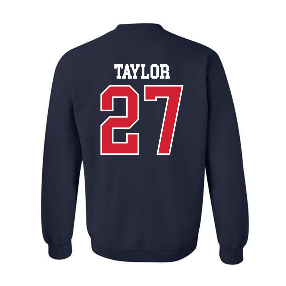 Ole Miss - NCAA Football : Macaleb Taylor - Replica Shersey Crewneck Sweatshirt-1