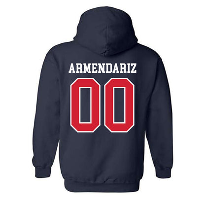 Ole Miss - NCAA Softball : Madelyn Armendariz - Replica Shersey Hooded Sweatshirt-1