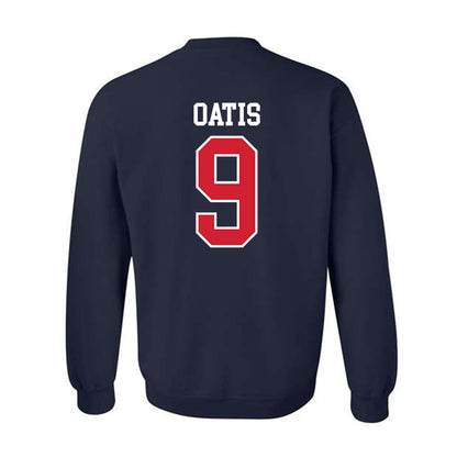 Ole Miss - NCAA Football : Jehiem Oatis - Replica Shersey Crewneck Sweatshirt-1