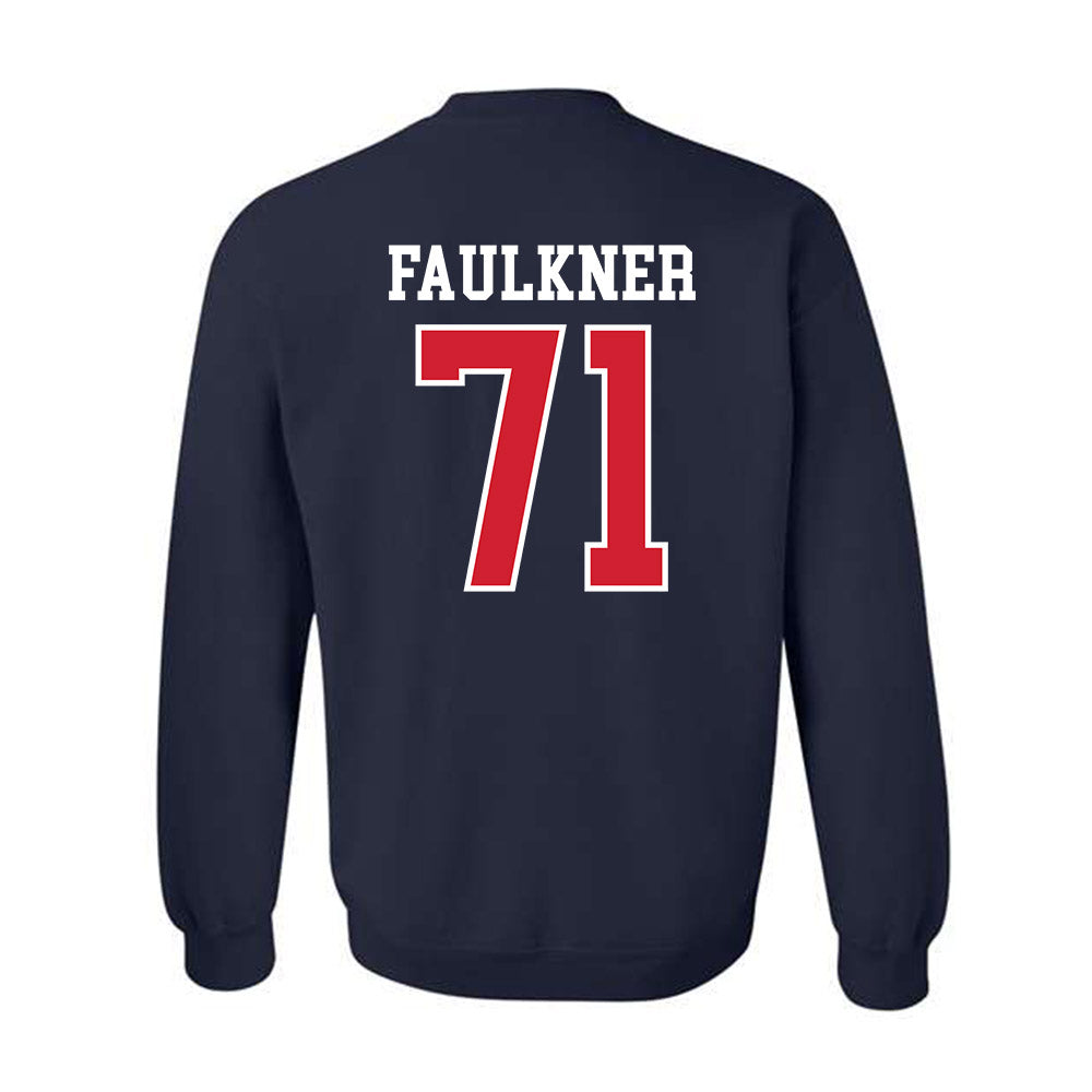 Ole Miss - NCAA Football : Emanuel Faulkner - Replica Shersey Crewneck Sweatshirt-1