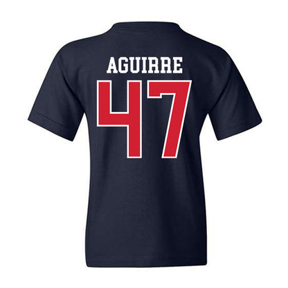Ole Miss - NCAA Football : Anthony Aguirre - Replica Shersey Youth T-Shirt-1