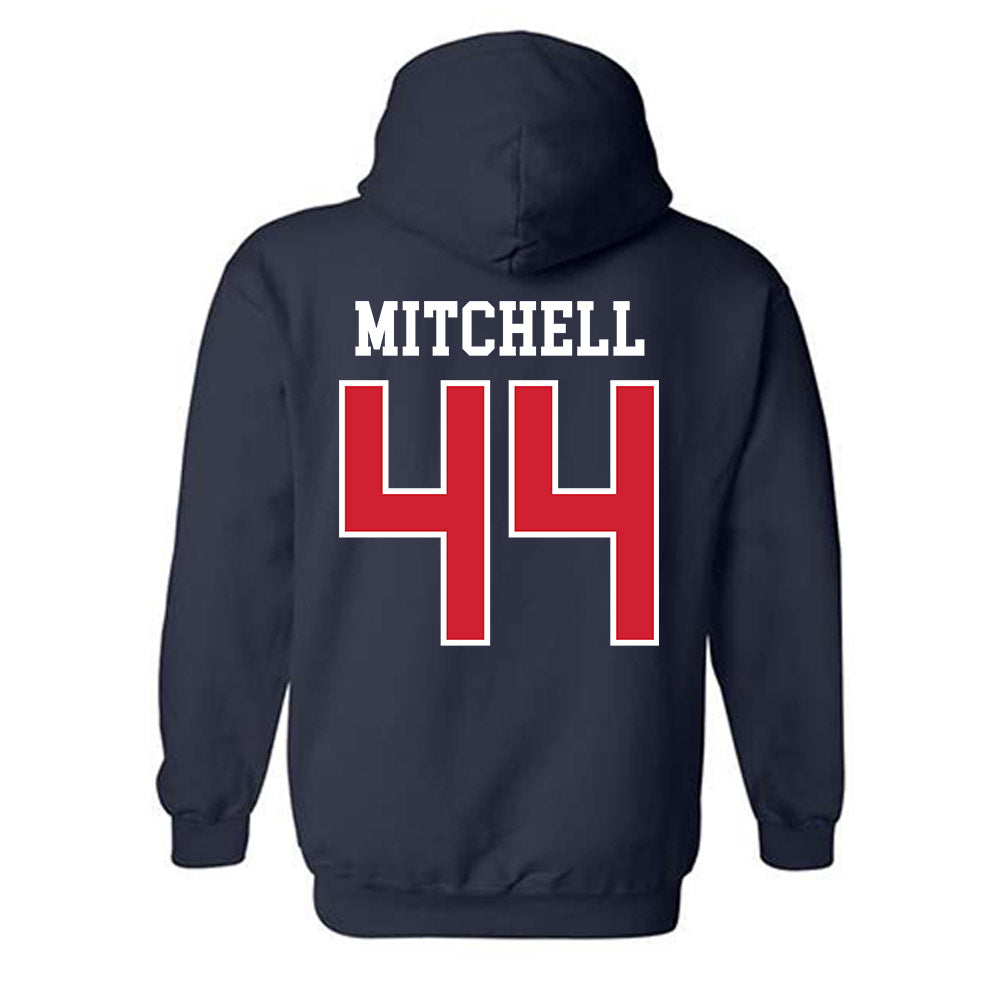 Ole Miss - NCAA Football : Tony Mitchell - Replica Shersey Hooded Sweatshirt-1