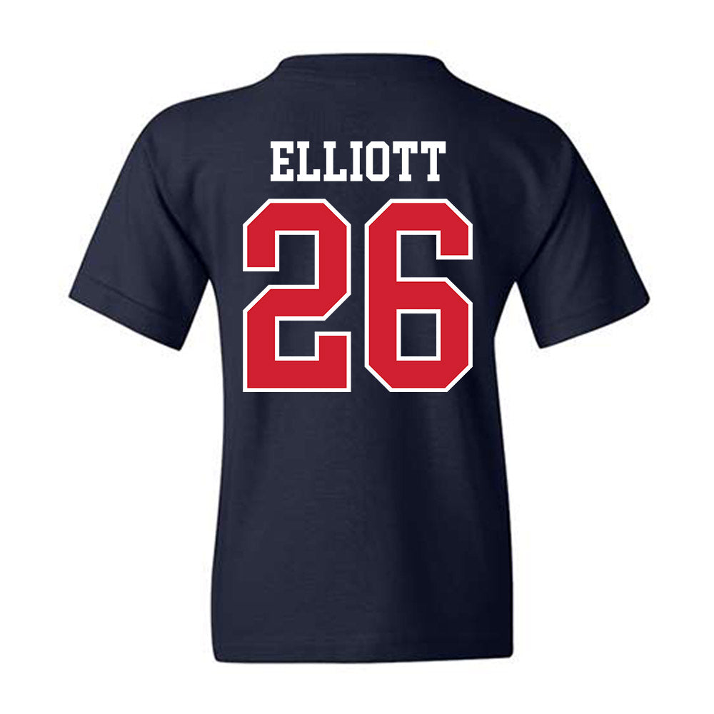 Ole Miss - NCAA Baseball : Hunter Elliott - Replica Shersey Youth T-Shirt-1
