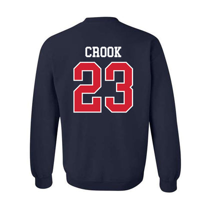 Ole Miss - NCAA Women's Volleyball : Jorda Crook - Replica Shersey Crewneck Sweatshirt-1