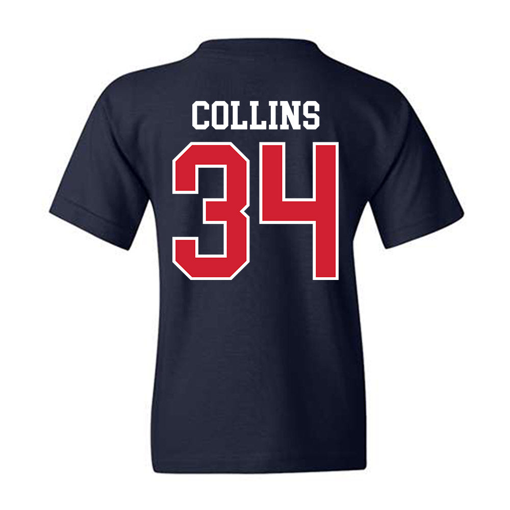 Ole Miss - NCAA Football : Raymond Collins - Replica Shersey Youth T-Shirt-1