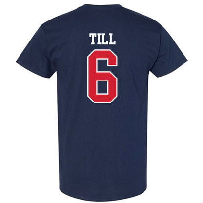 Ole Miss - NCAA Softball : Kaidance Till - Replica Shersey T-Shirt-1