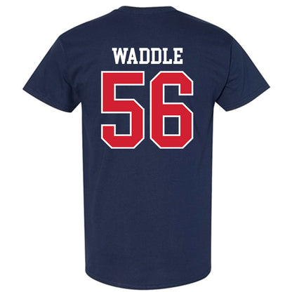 Ole Miss - NCAA Football : Mason Waddle - Replica Shersey T-Shirt-1