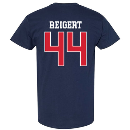 Ole Miss - NCAA Baseball : Jake Reigert - Replica Shersey T-Shirt-1