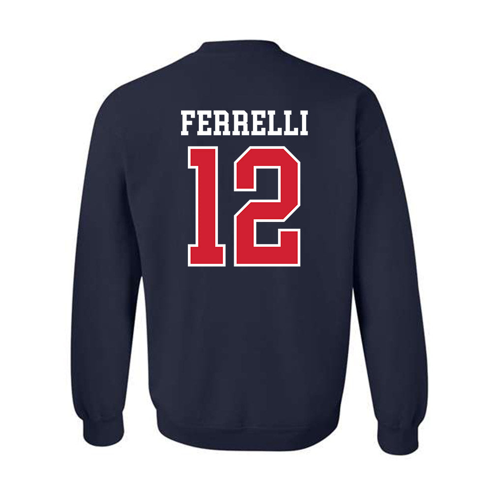 Ole Miss - NCAA Football : Luke Ferrelli - Replica Shersey Crewneck Sweatshirt-1