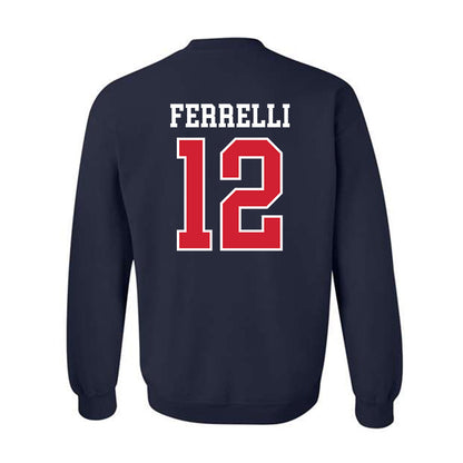 Ole Miss - NCAA Football : Luke Ferrelli - Replica Shersey Crewneck Sweatshirt-1