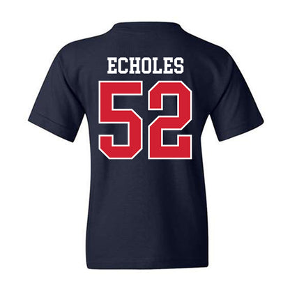 Ole Miss - NCAA Football : Will Echoles - Replica Shersey Youth T-Shirt-1