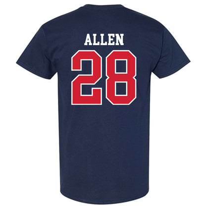 Ole Miss - NCAA Baseball : Noah Allen - Replica Shersey T-Shirt-1