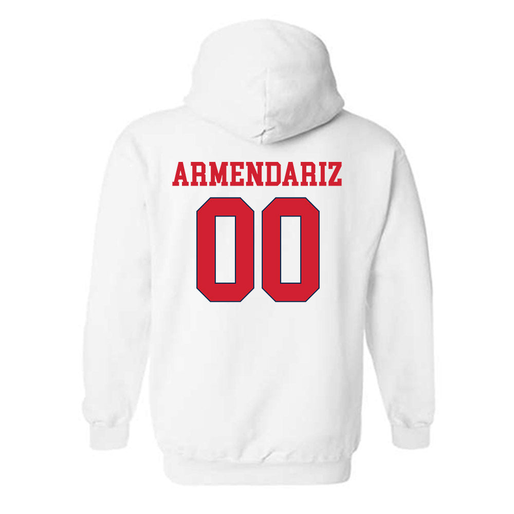 Ole Miss - NCAA Softball : Madelyn Armendariz - Replica Shersey Hooded Sweatshirt-1