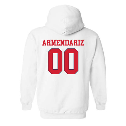 Ole Miss - NCAA Softball : Madelyn Armendariz - Replica Shersey Hooded Sweatshirt-1