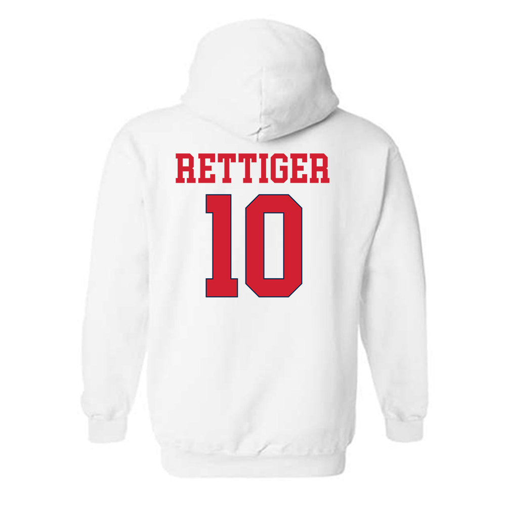 Ole Miss - NCAA Softball : Izzy Rettiger - Replica Shersey Hooded Sweatshirt-1