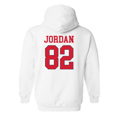 Ole Miss - NCAA Softball : Graycen Jordan - Replica Shersey Hooded Sweatshirt-1