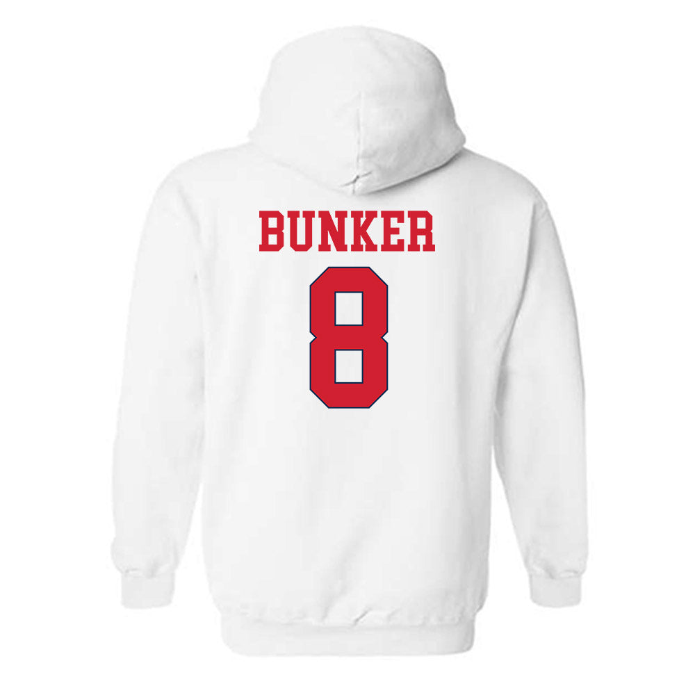 Ole Miss - NCAA Softball : Kennedy Bunker - Replica Shersey Hooded Sweatshirt-1
