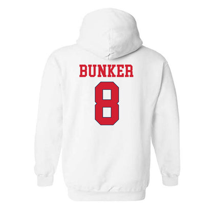 Ole Miss - NCAA Softball : Kennedy Bunker - Replica Shersey Hooded Sweatshirt-1