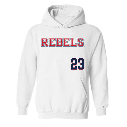Ole Miss - NCAA Softball : Taylor Roman - Replica Shersey Hooded Sweatshirt-0