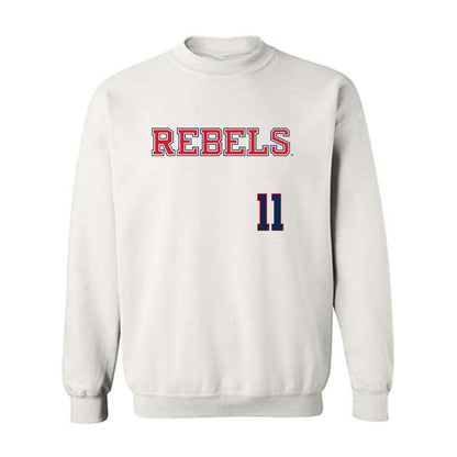 Ole Miss - NCAA Softball : Addi Linton - Replica Shersey Crewneck Sweatshirt-0