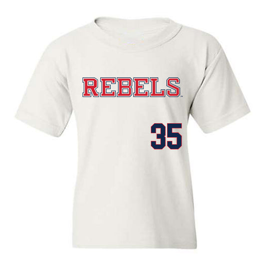Ole Miss - NCAA Softball : Charli Calas - Replica Shersey Youth T-Shirt-0