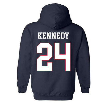 Ole Miss - NCAA Softball : Payton Kennedy - Replica Shersey Hooded Sweatshirt-1